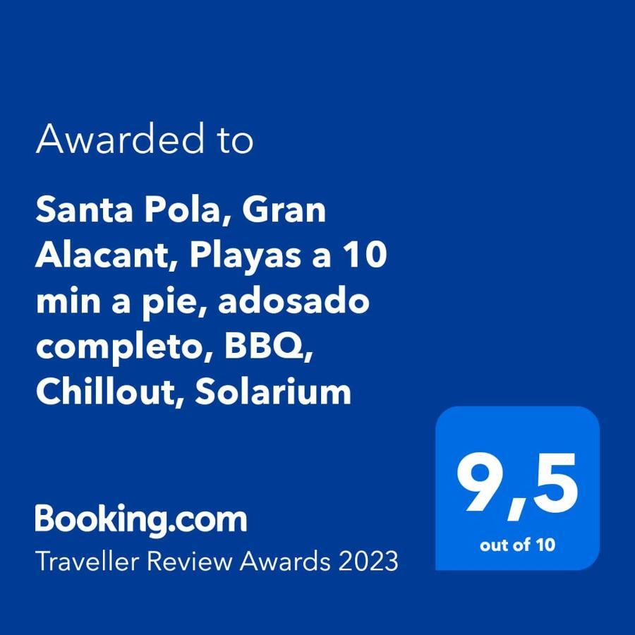 Santa Pola, Gran Alacant, Playas Cerca, Adosado Completo, Chillout, Solarium מראה חיצוני תמונה
